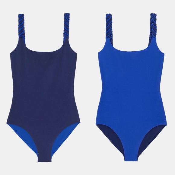 NWOT LaFayette 148SWIM REVERSIBLE ONE-PIECE Size S $498.00
- - Picture 4 of 11